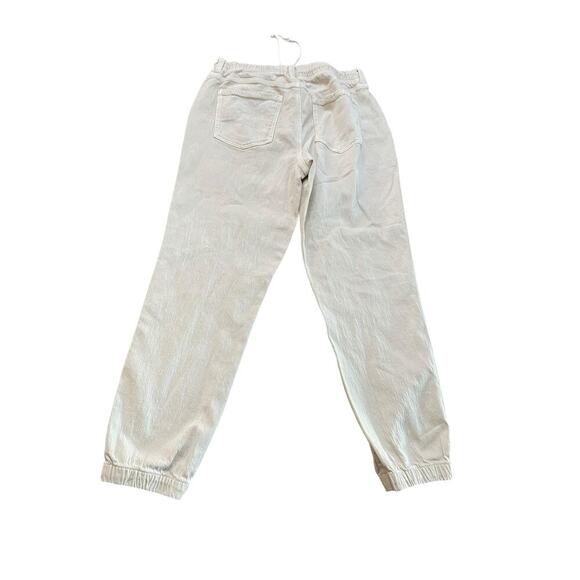 American Eagle Women’s Khaki Cotton Drawstring Jogger Pants Size 12 - Picture 4 of 4